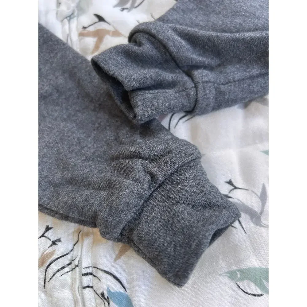Nest Design Footed Sleep Sack Gray and White